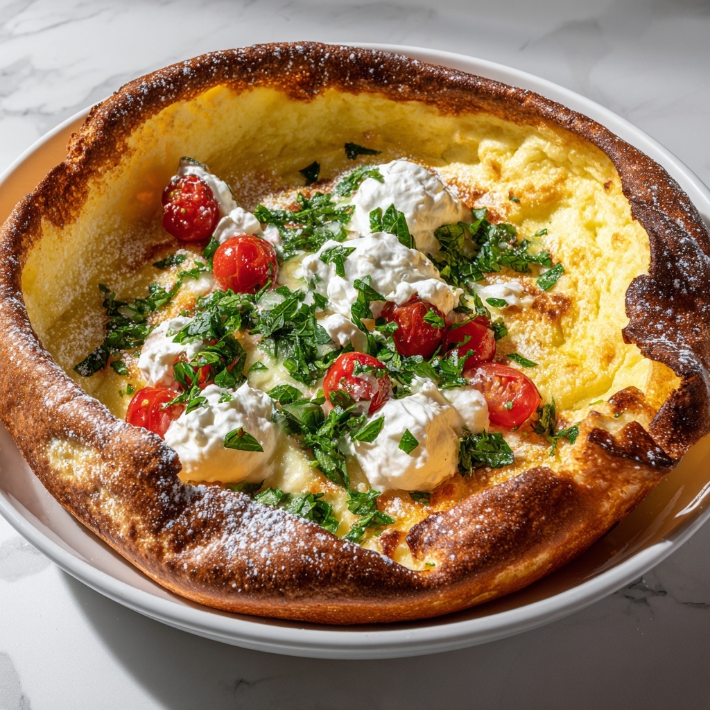 Baked German Pancake (Dutch Baby) Recipe - Recipe Image