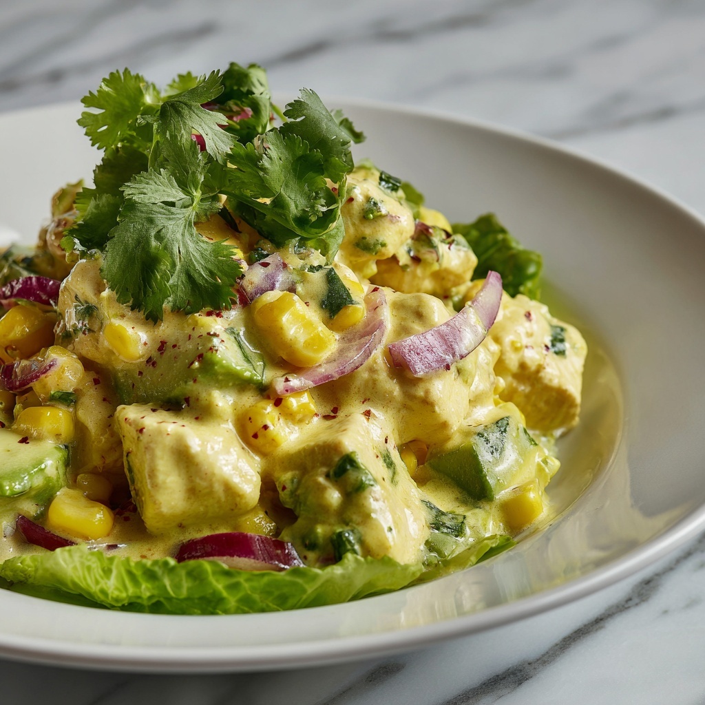 Curry Chicken Salad Recipe - Recipe Image