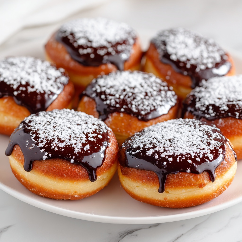 Boston Cream Doughnut Holes Recipe - Recipe Image