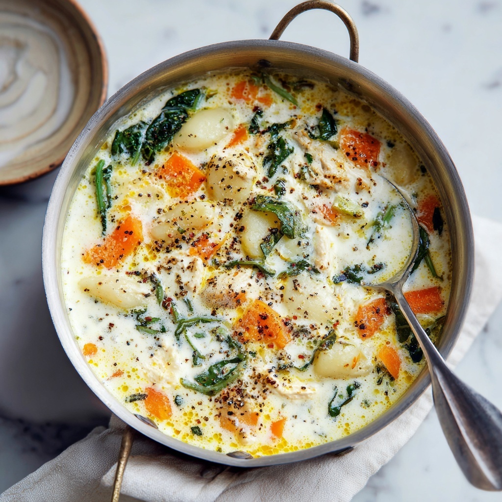 Creamy Gnocchi Soup Recipe - Recipe Image