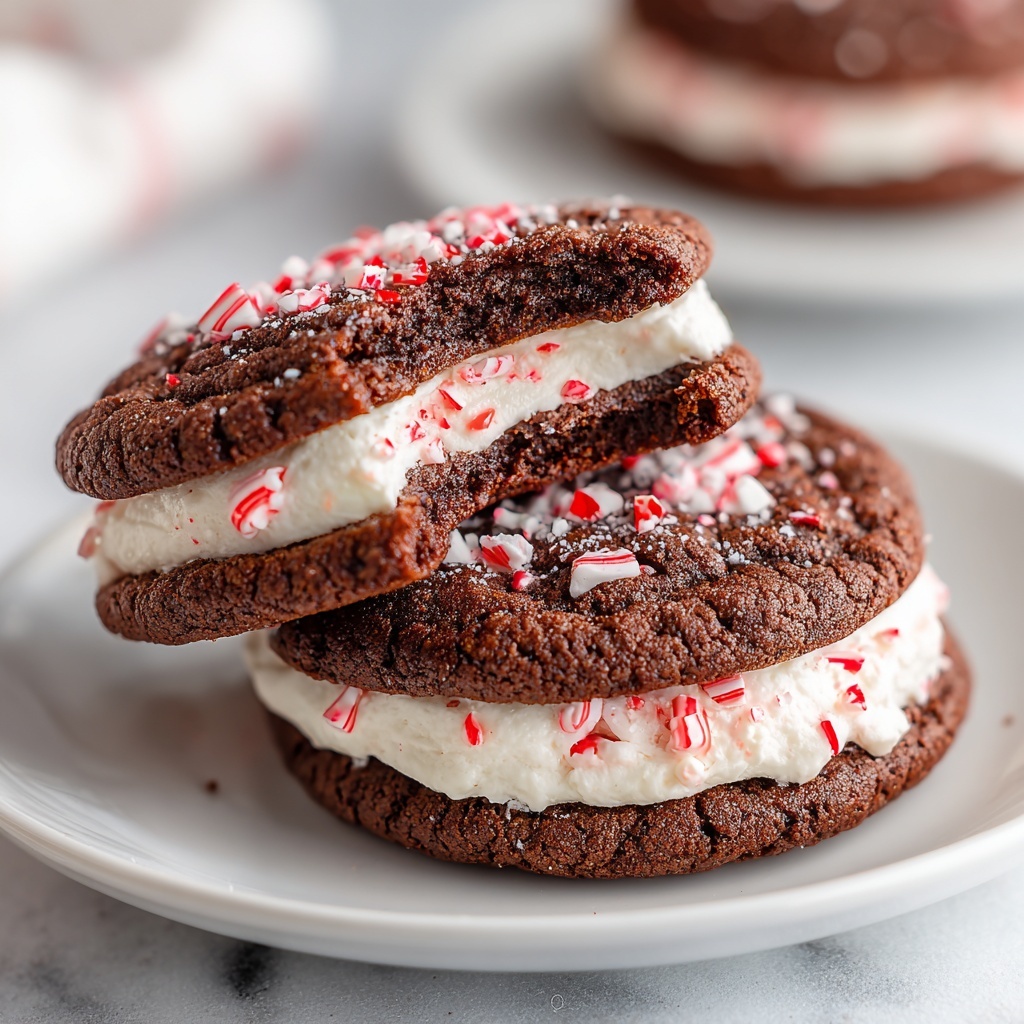 Peppermint Hot Chocolate Cookies Recipe - Recipe Image