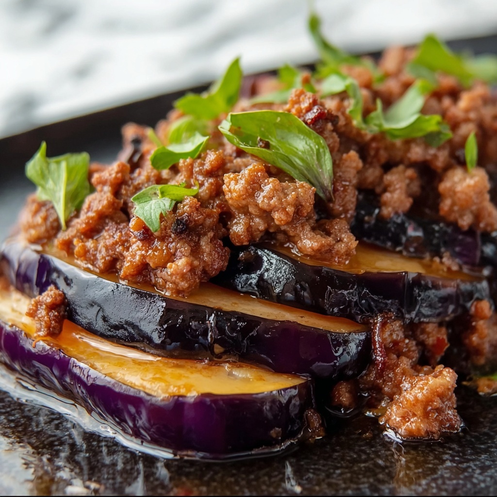 Minced Beef and Eggplant Skillet Spiced with Cumin, Paprika, Cinnamon, and Turmeric Recipe - Recipe Image