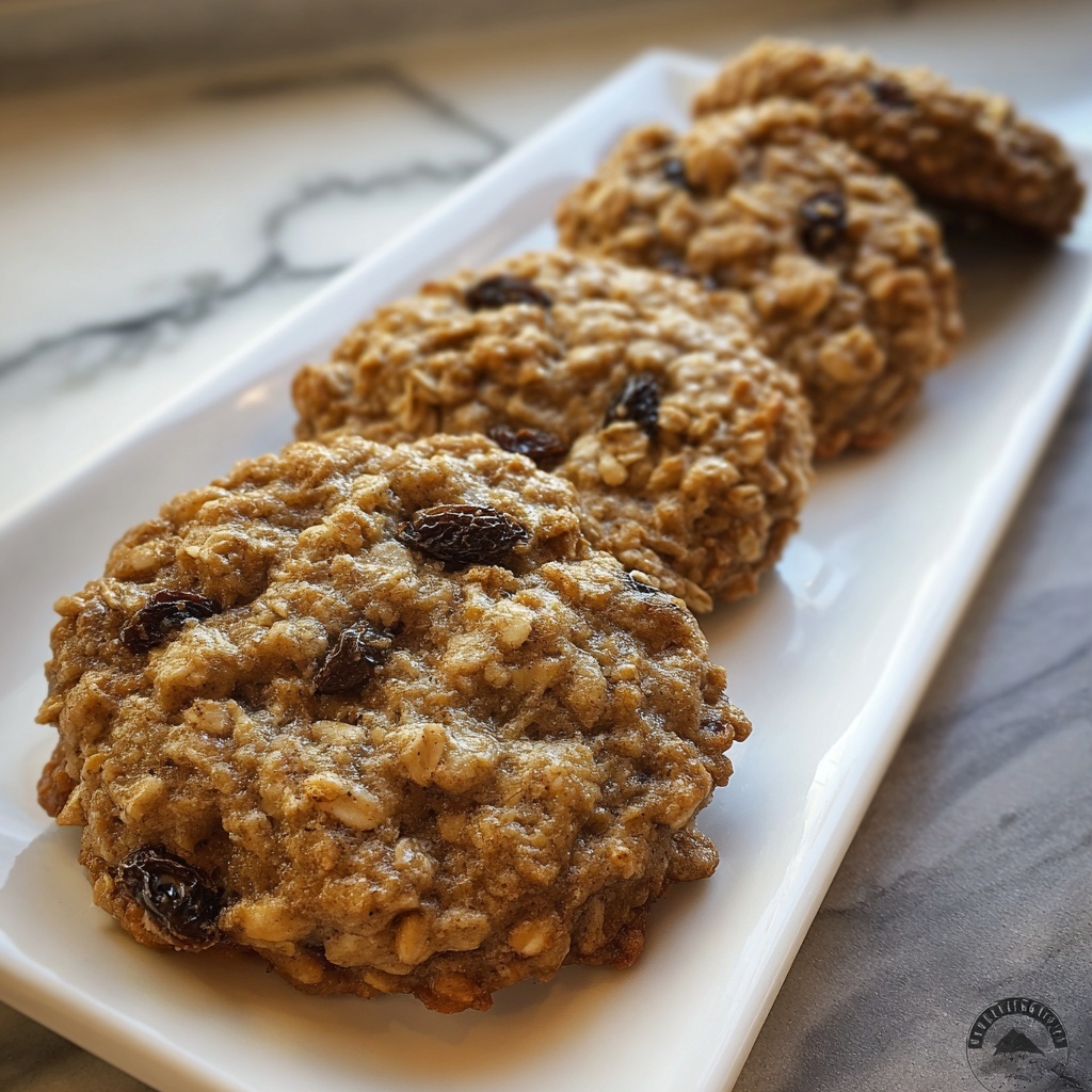 Apple Cinnamon Oatmeal Raisin Cookies Recipe - Recipe Image