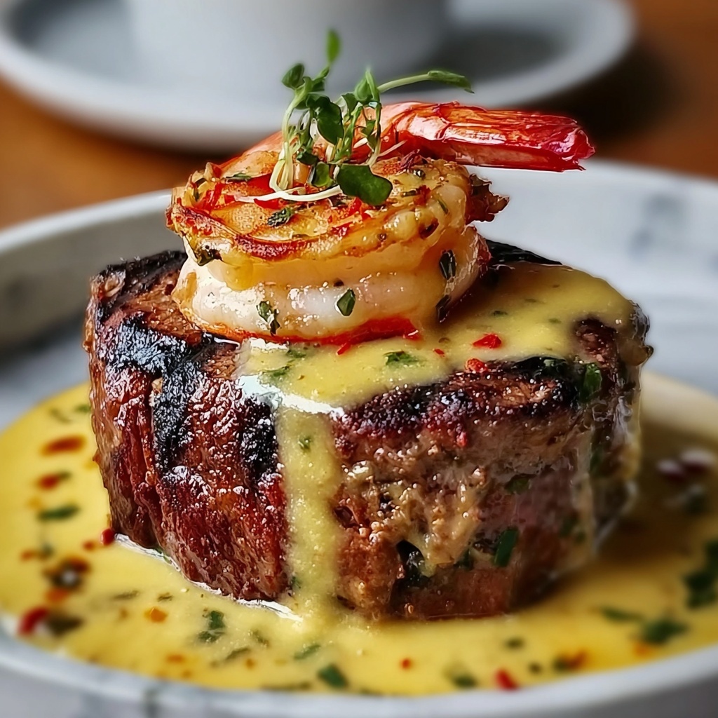 Surf and Turf: A Luxurious Combination of Steak and Lobster Recipe - Recipe Image