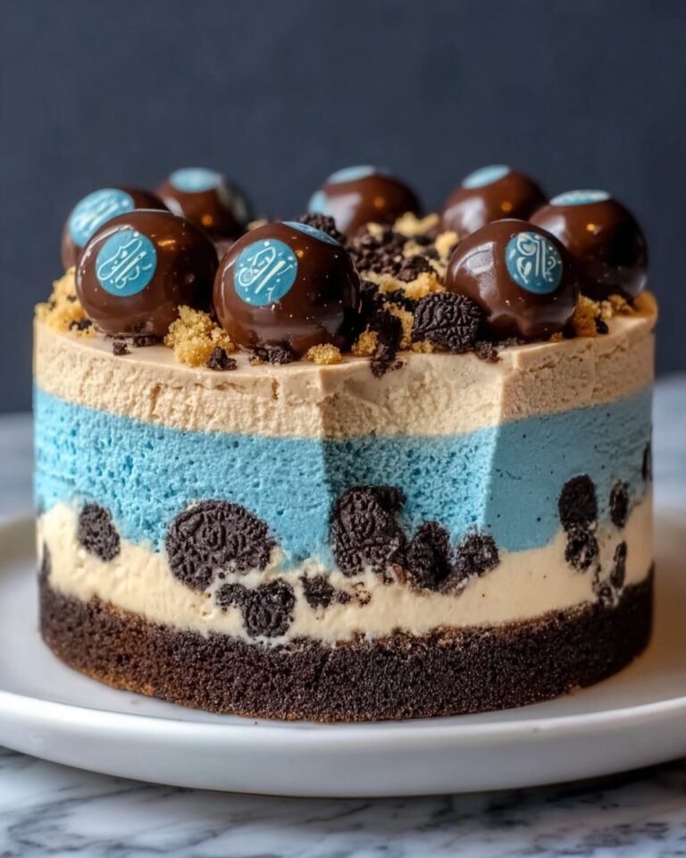 Cookie Monster Cheesecake Recipe