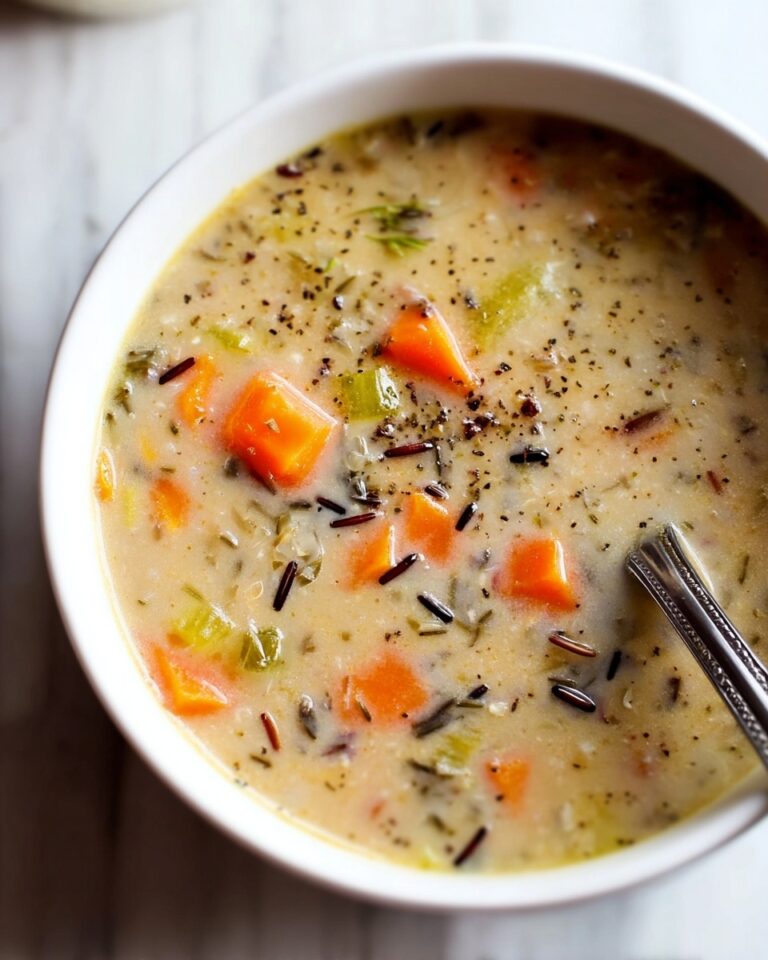 Cozy Autumn Wild Rice Soup Recipe