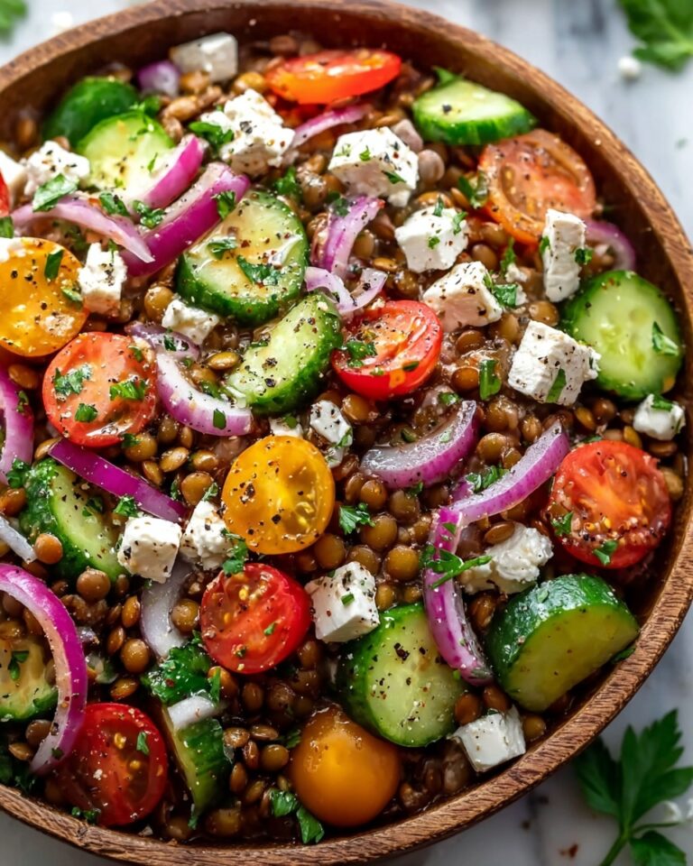 Mediterranean Lentil Salad Recipe