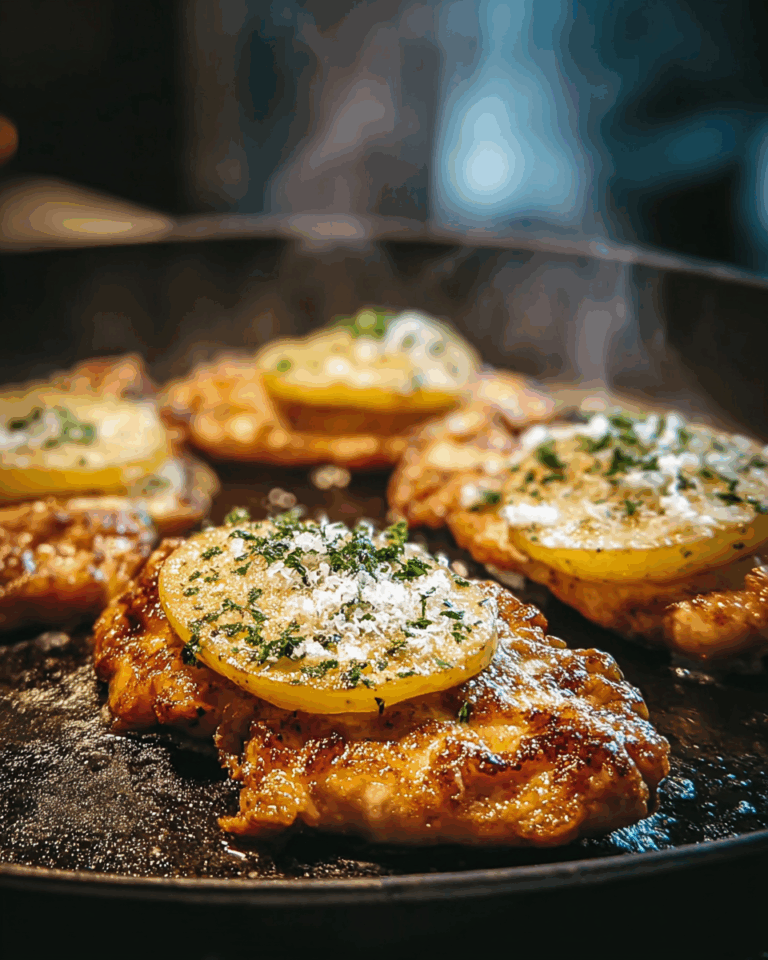 Skillet Garlic Parmesan Chicken with Crispy Potatoes Recipe