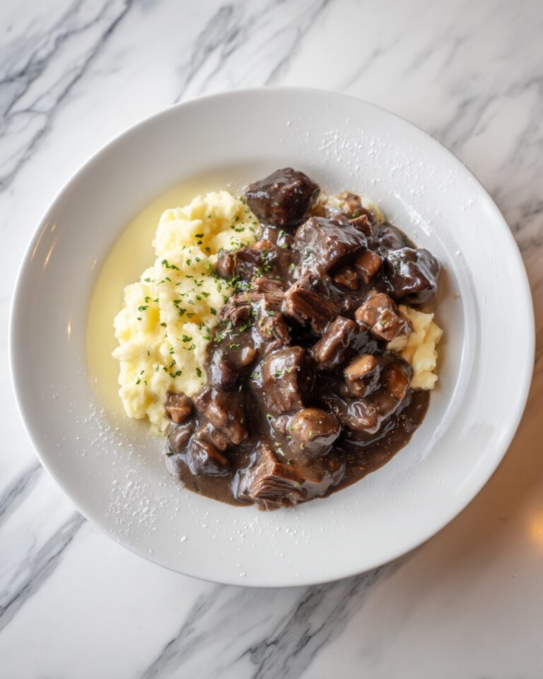 Instant Pot Pot Roast with Mashed Potatoes & Gravy Recipe