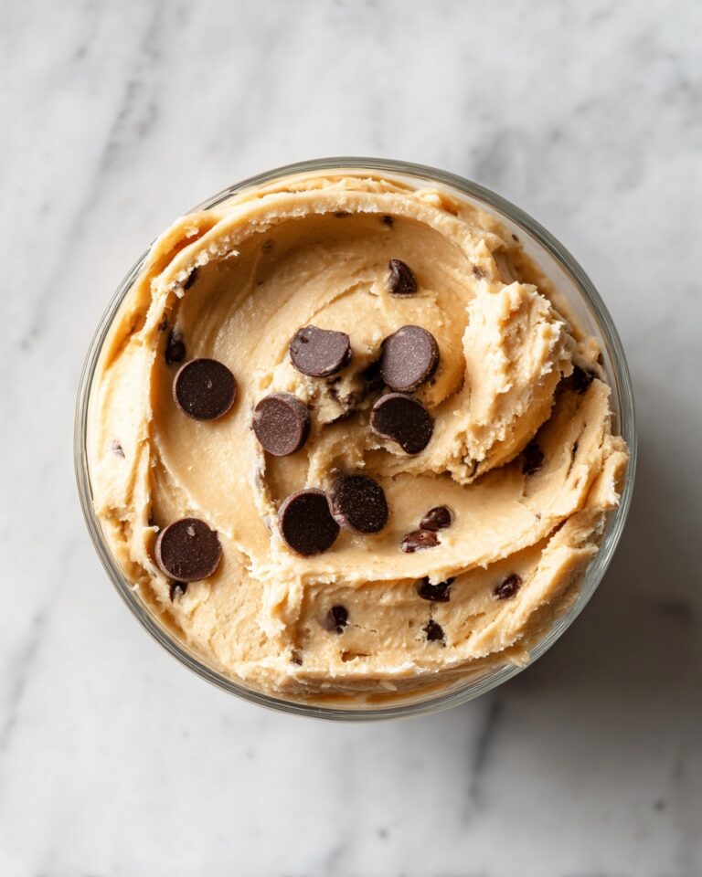 Protein Cookie Dough with Chickpeas and Chocolate Chips Recipe