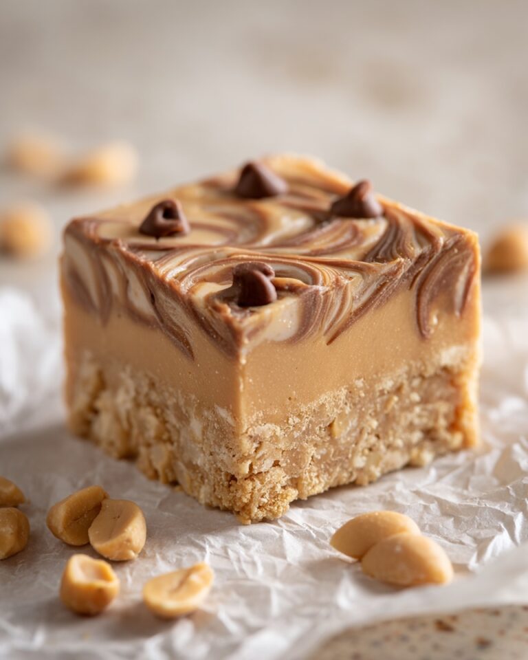 Healthy No-Bake Chocolate Peanut Butter Crunch Bars Recipe