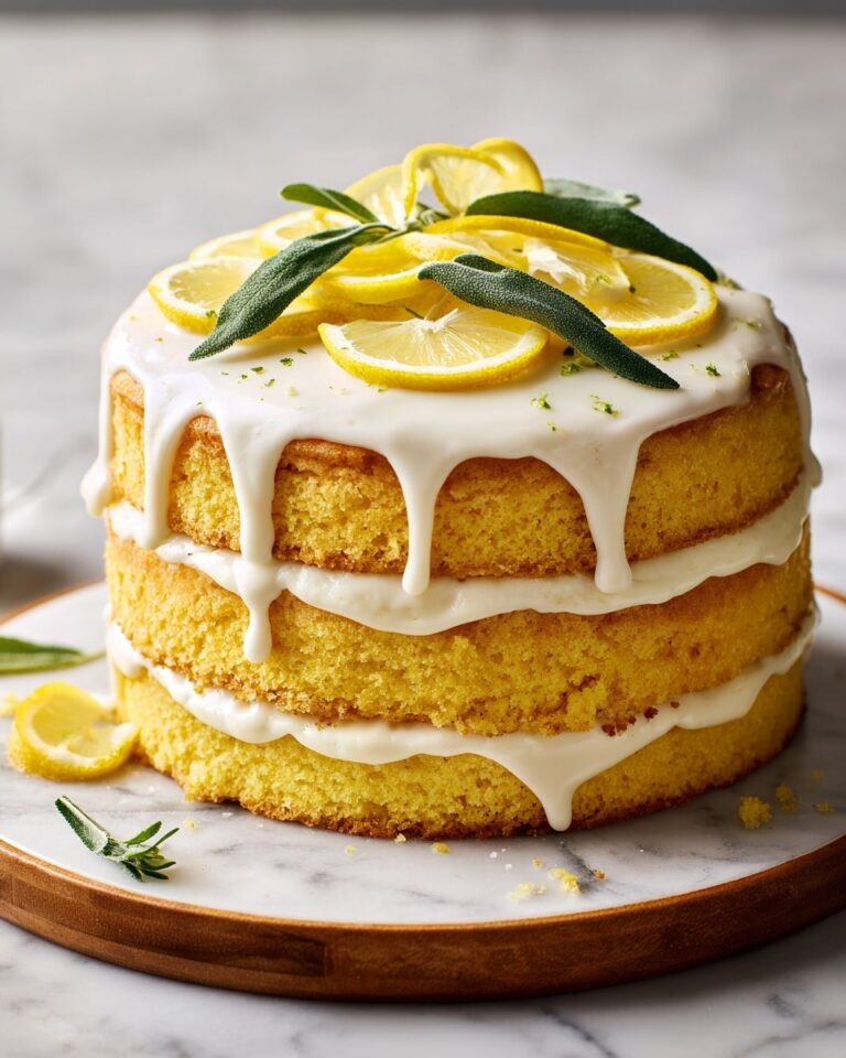 Limoncello Cake with Mascarpone Frosting Recipe