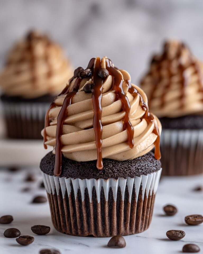 Chocolate Espresso Cupcakes with Salted Caramel Buttercream Recipe