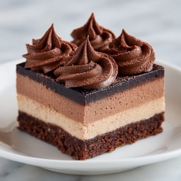 Chocolate Mousse Brownies Recipe