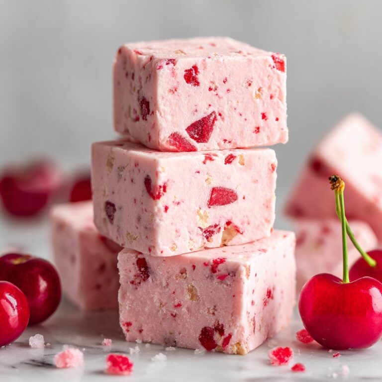 No-Bake Cherry Fudge Recipe