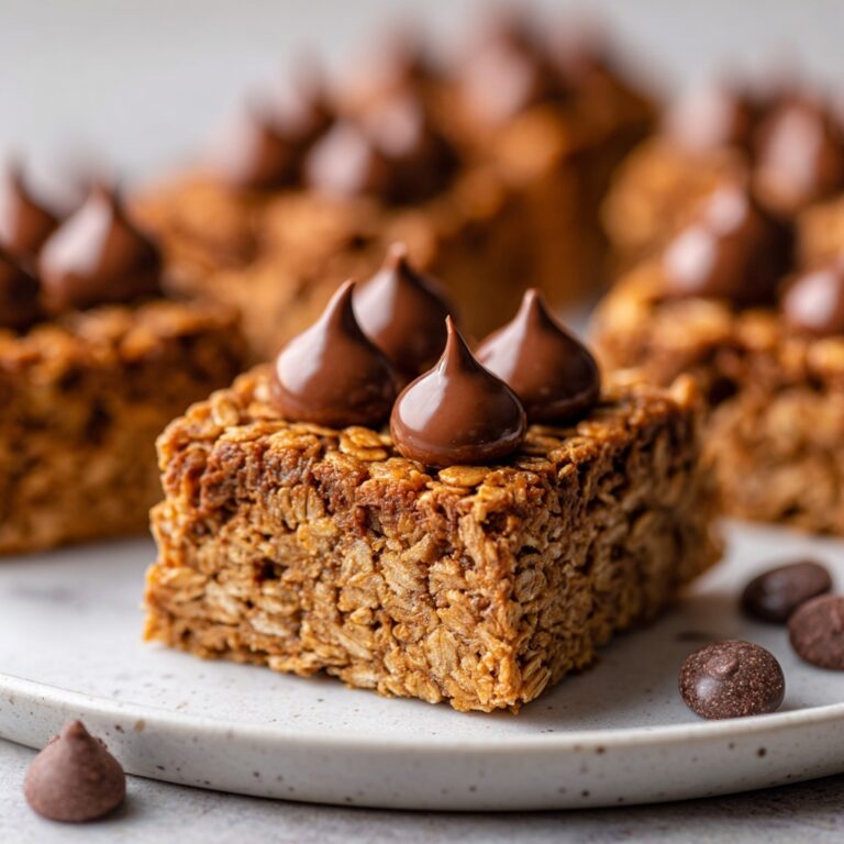 Oatmeal Chocolate Chip Bars Recipe