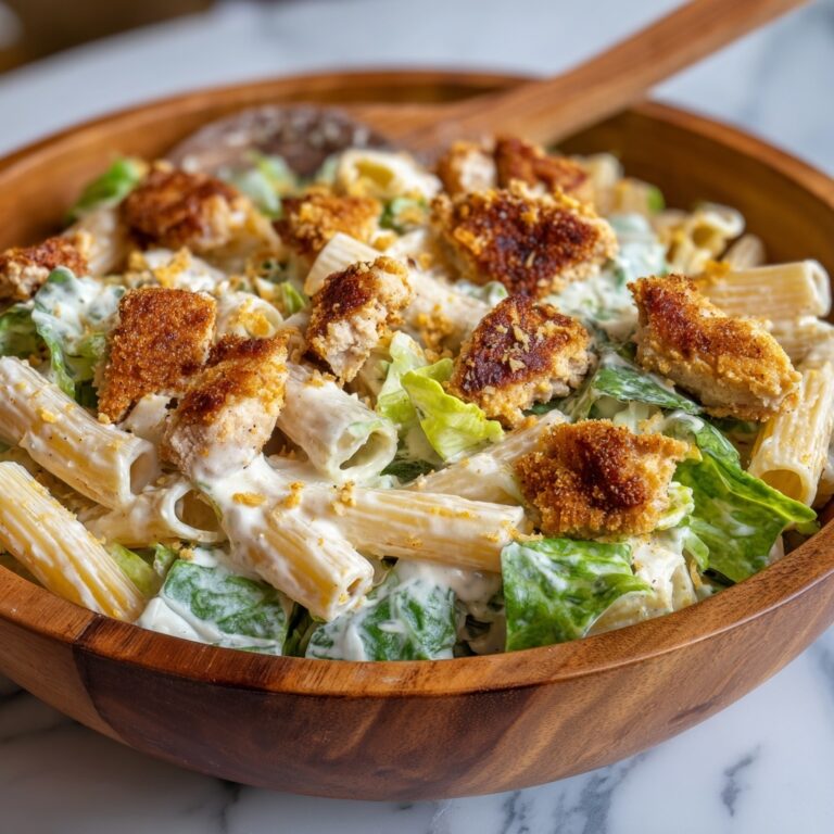 Chicken Caesar Pasta Salad: A Delicious Twist on a Classic Favorite Recipe