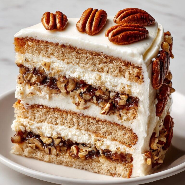 Pecan Pie Layer Cake Recipe
