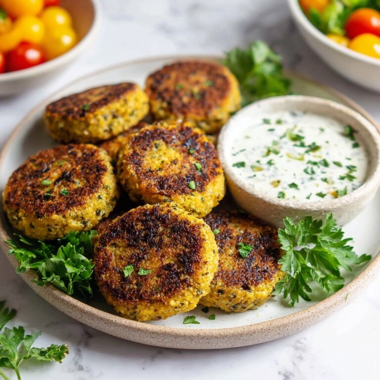 Mediterranean Chicken Patties Recipe