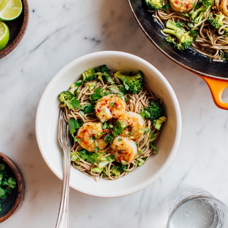 Sriracha & Lime Prawn Linguine Recipe