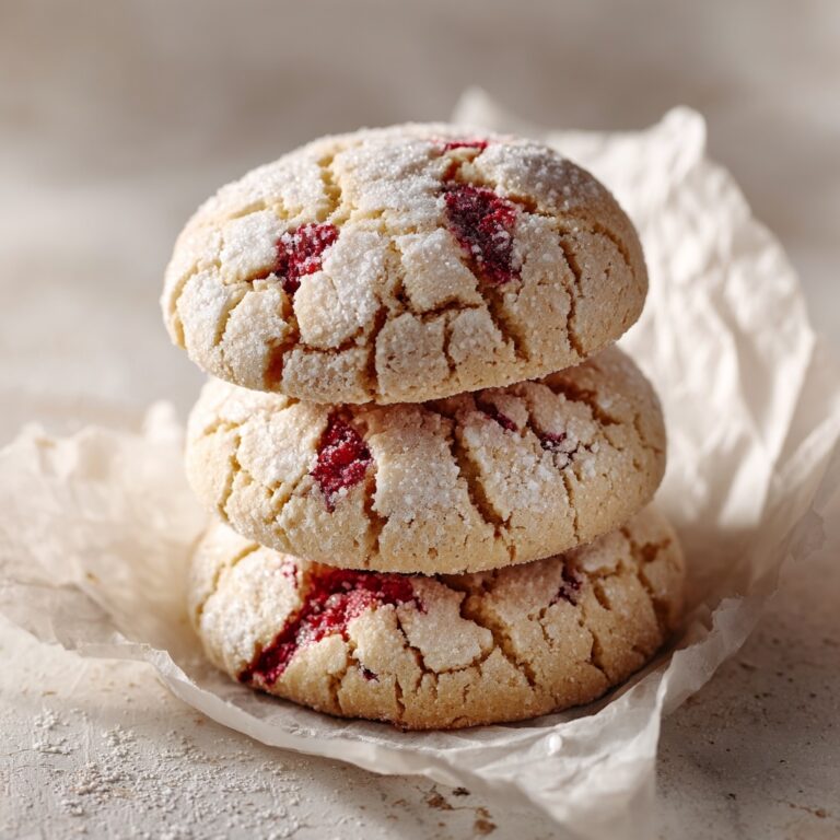 Soft and Chewy Raspberry Sugar Cookies Recipe