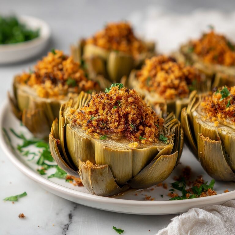 Crispy Parmesan Artichoke Hearts Recipe