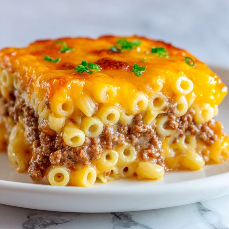 Mac and Cheese Meatloaf Casserole Recipe