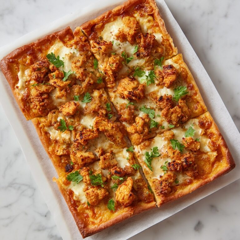 Buffalo Chicken Flatbread Recipe
