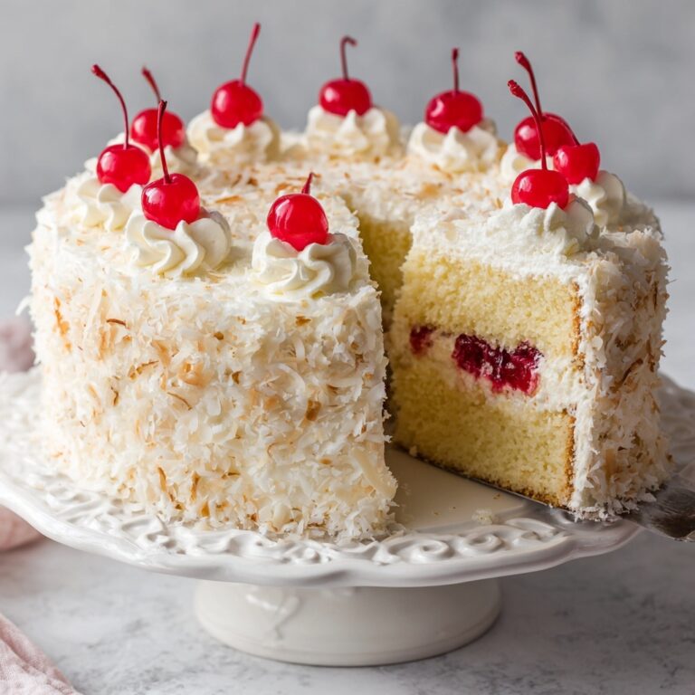 Old-Fashioned Snowball Cake Recipe