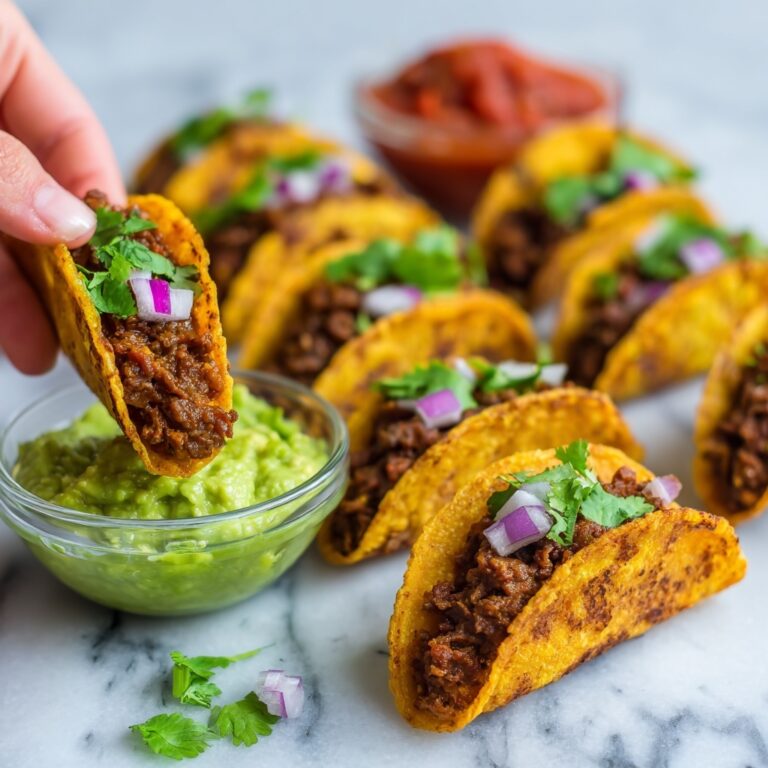 Crispy Ground Beef Tacos Recipe