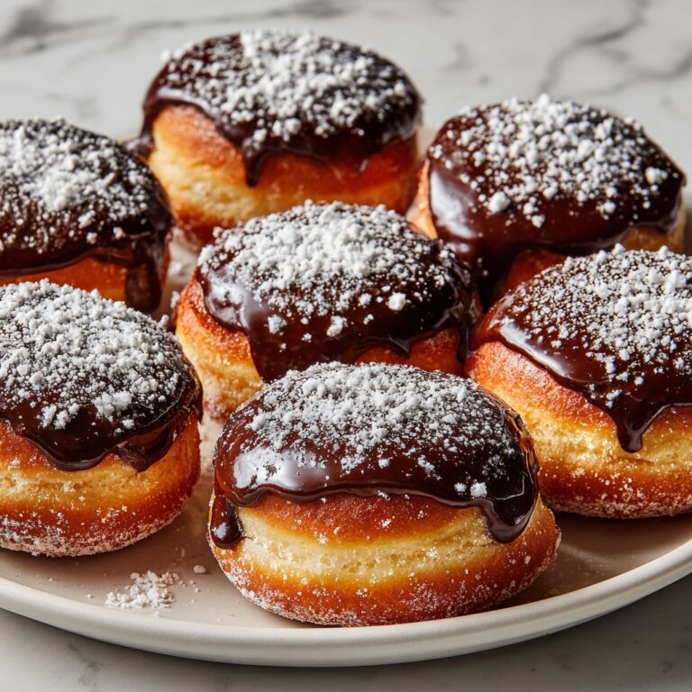 Boston Cream Doughnut Holes Recipe