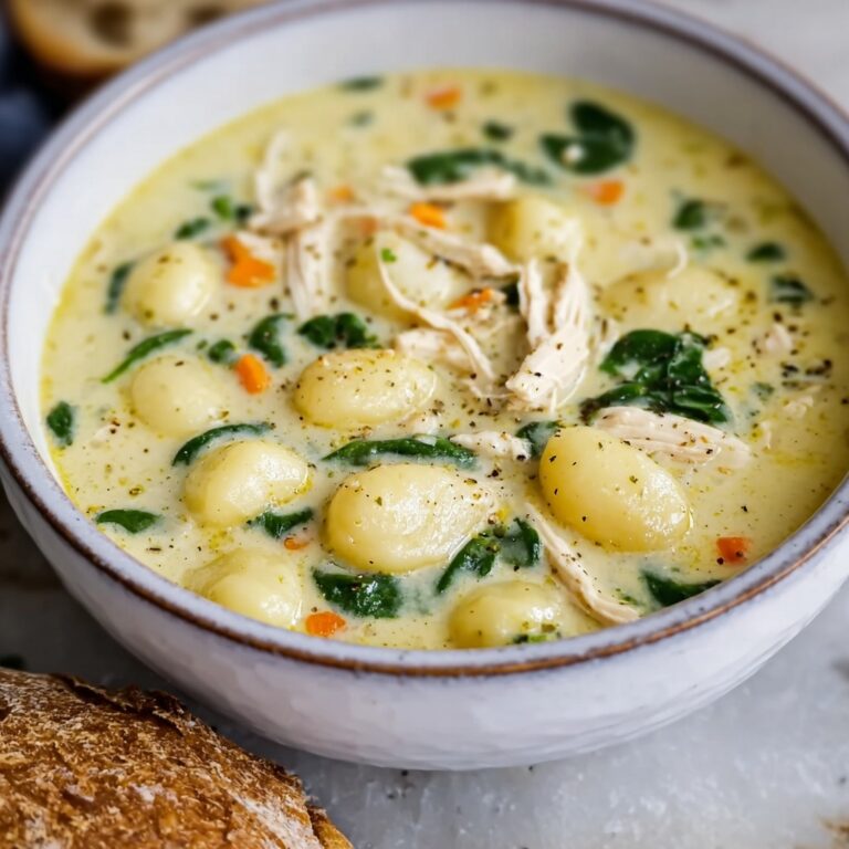 Creamy Garlic Chicken Gnocchi Soup Recipe