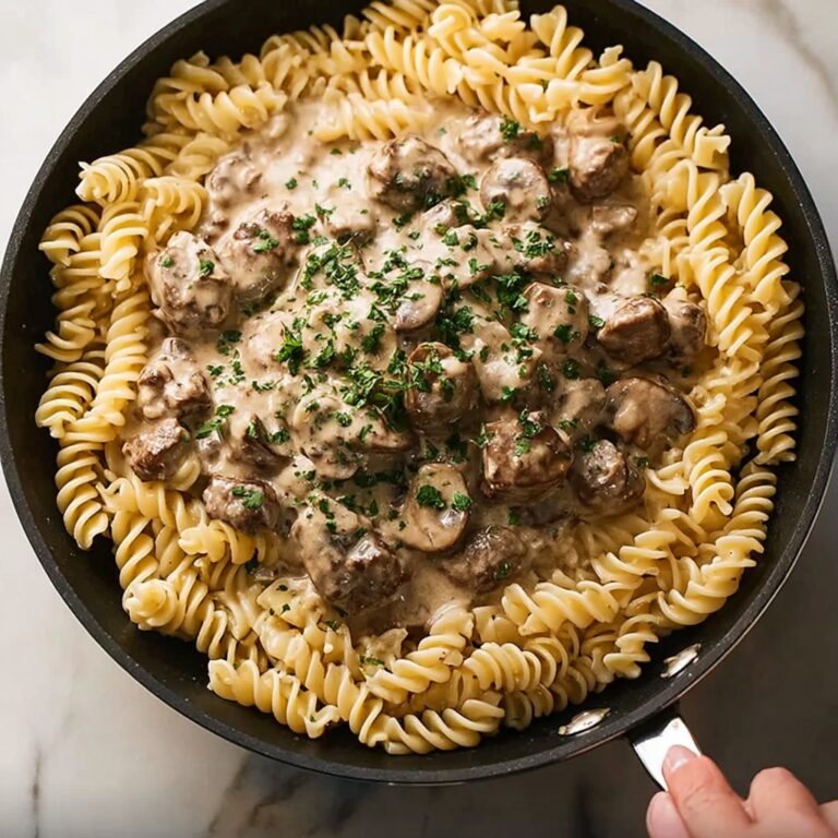 Ground Beef Stroganoff Recipe