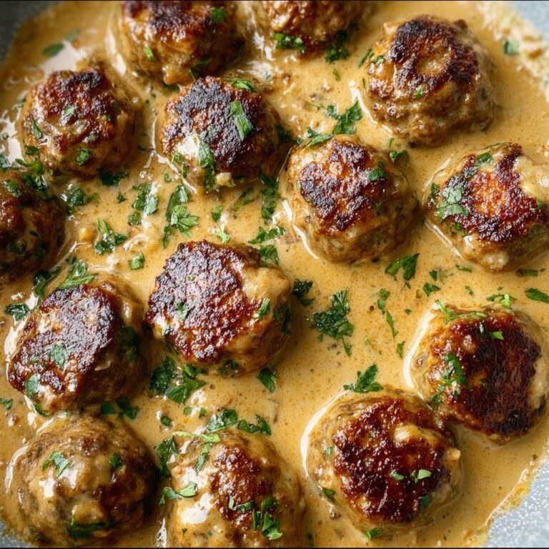 Meatballs in Dijon Gravy Recipe