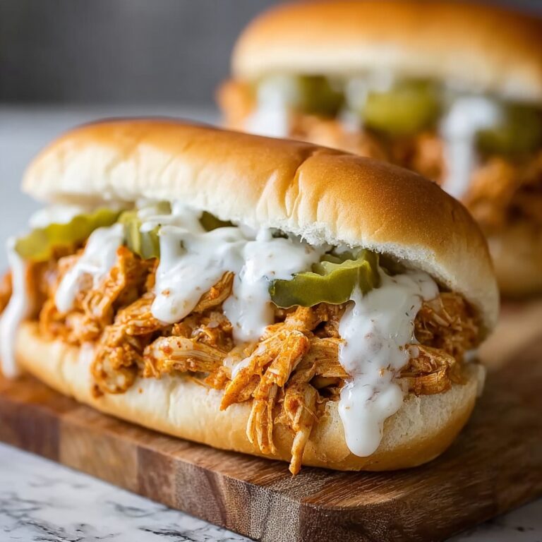 Buffalo Chicken Cheesesteak Sandwiches Recipe