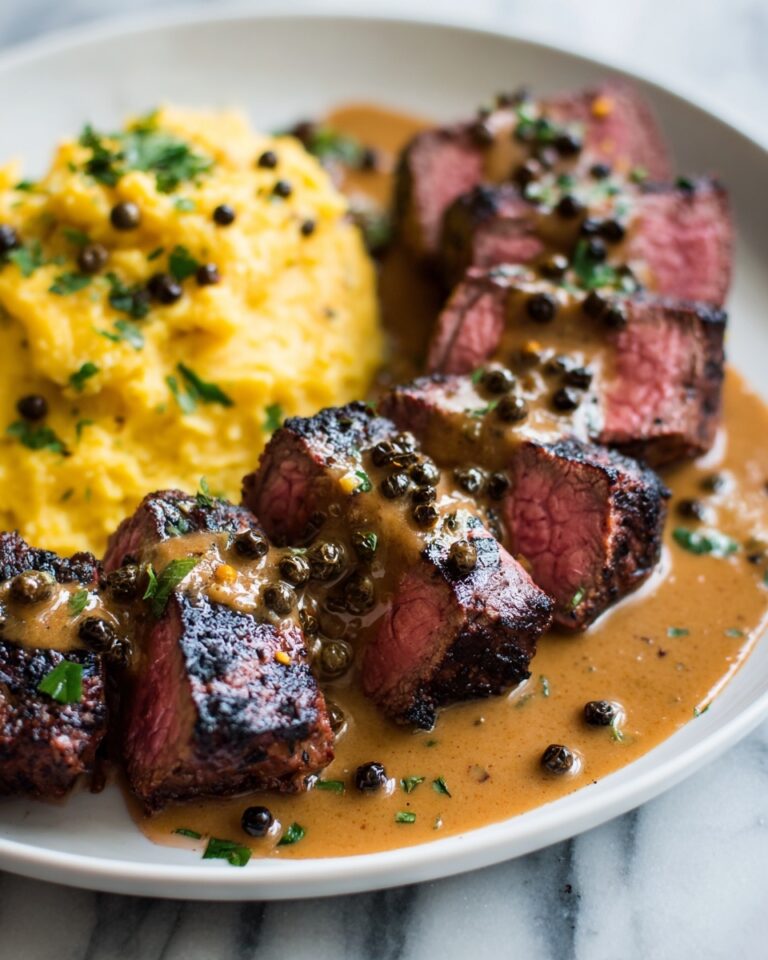 Cajun Steak with Apricot Orange Glaze Recipe