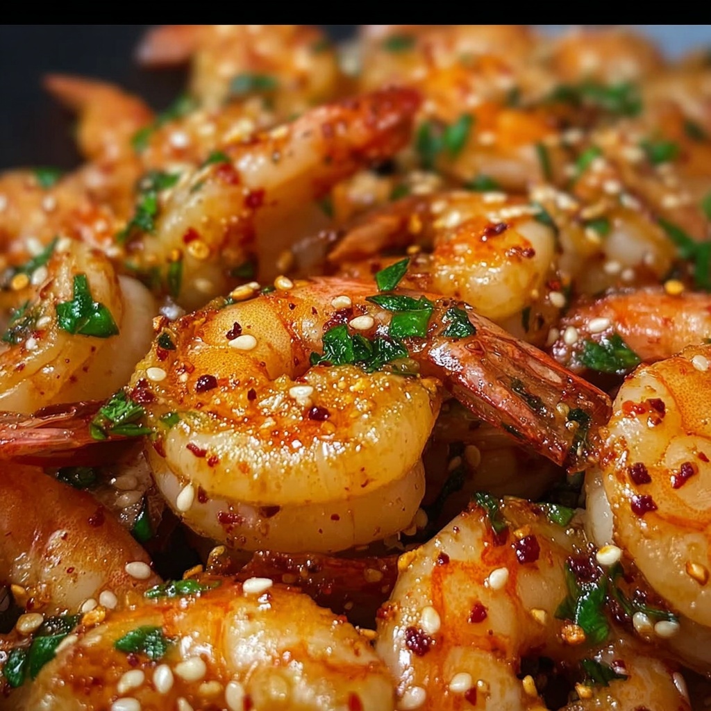 Sweet Chili Garlic Shrimp Recipe - Recipe Image