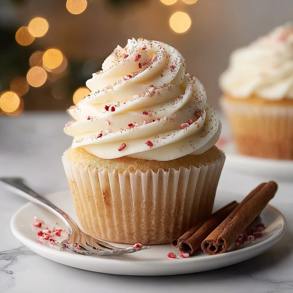 Eggnog Cupcakes Recipe - Recipe Image