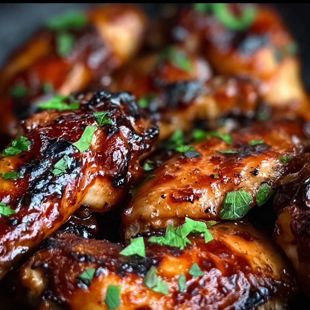 Honey Garlic Jerk Chicken Wings (Air Fried & Gluten Free) Recipe - Recipe Image