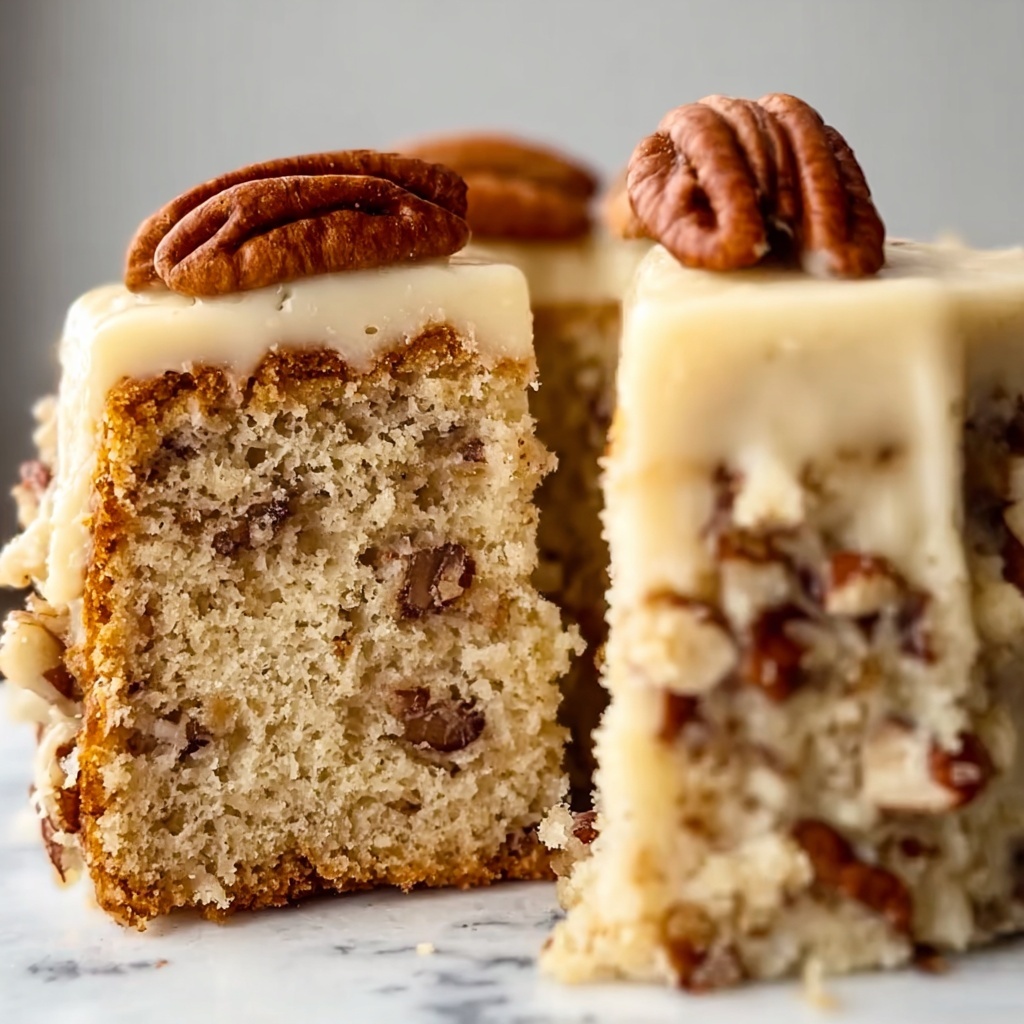 Butter Pecan Cake Recipe - Recipe Image
