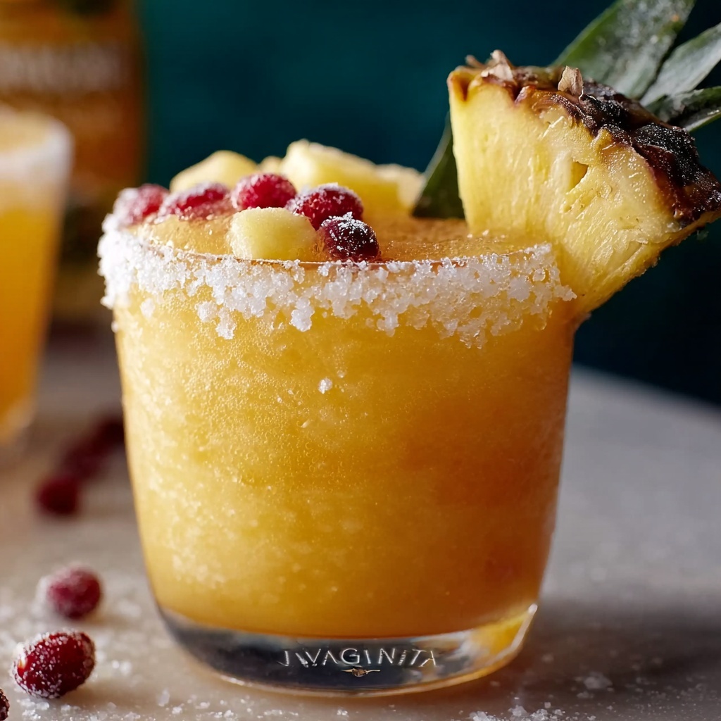 Snowy Pineapple Punch Recipe - Recipe Image