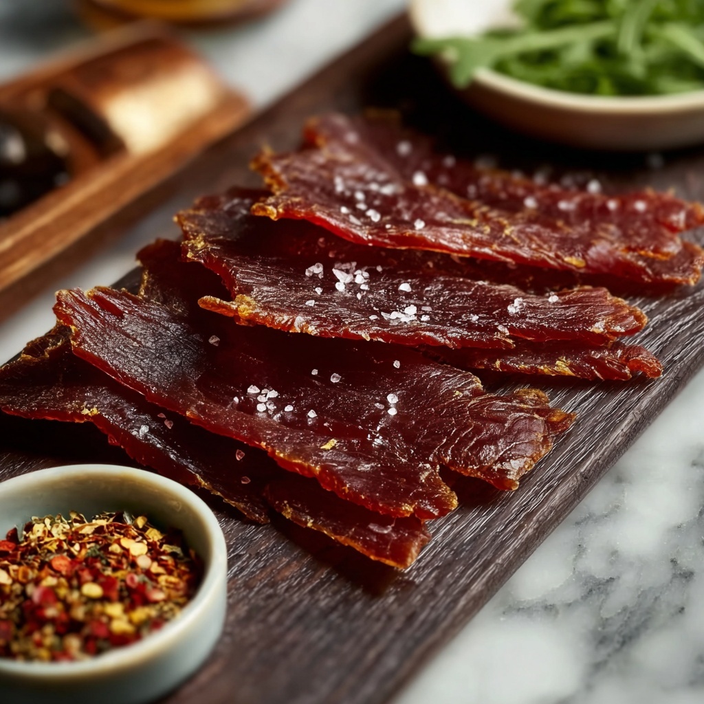 Air Fryer Beef Jerky Recipe - Recipe Image