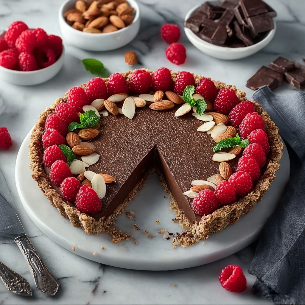 Almond Chocolate Cheesecake Bliss Recipe - Recipe Image