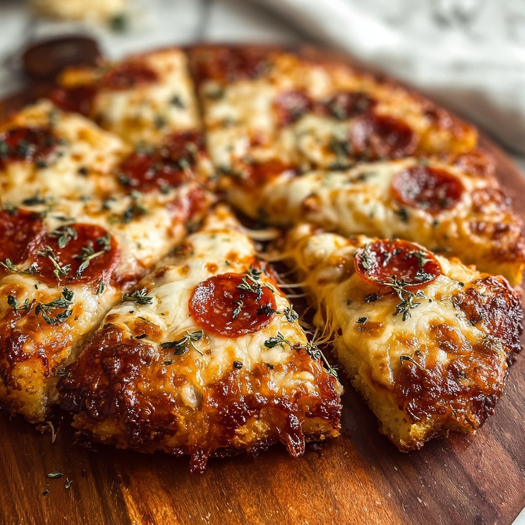 Delicious Pull-Apart Pizza Bread Recipe - Recipe Image
