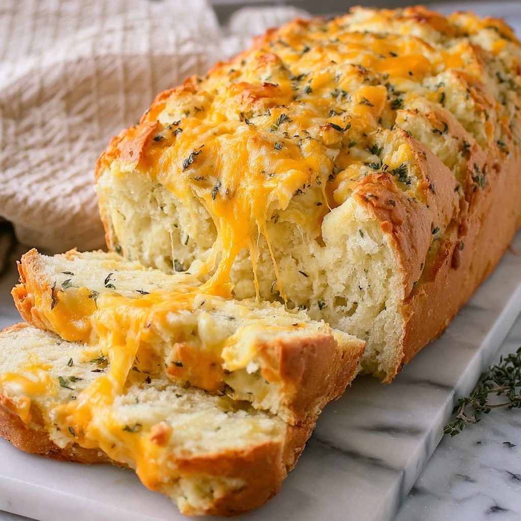 Cheesy Herb Bread Recipe - Recipe Image