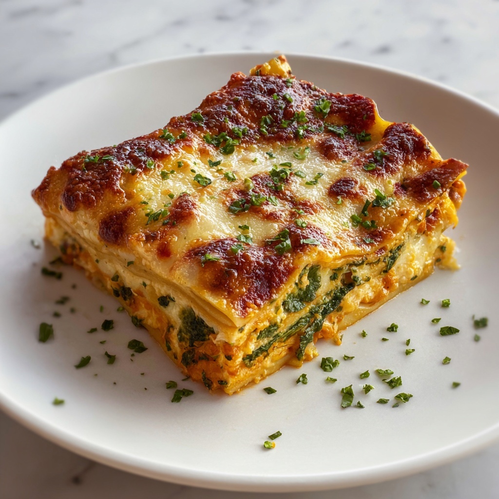 Spinach Lasagna Recipe - Recipe Image
