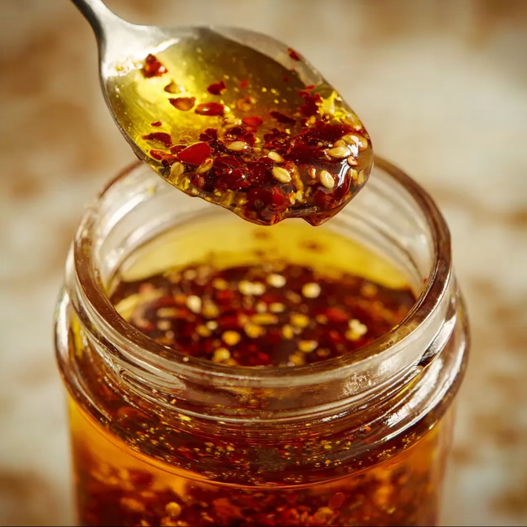 Chili Garlic Oil - Salt-Free Recipe - Recipe Image