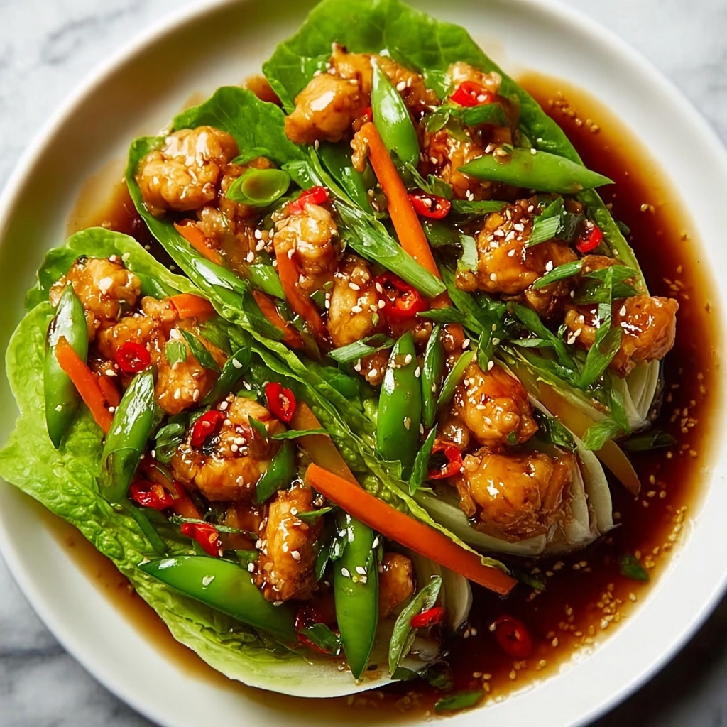 Thai Chicken Lettuce Wraps Recipe - Recipe Image
