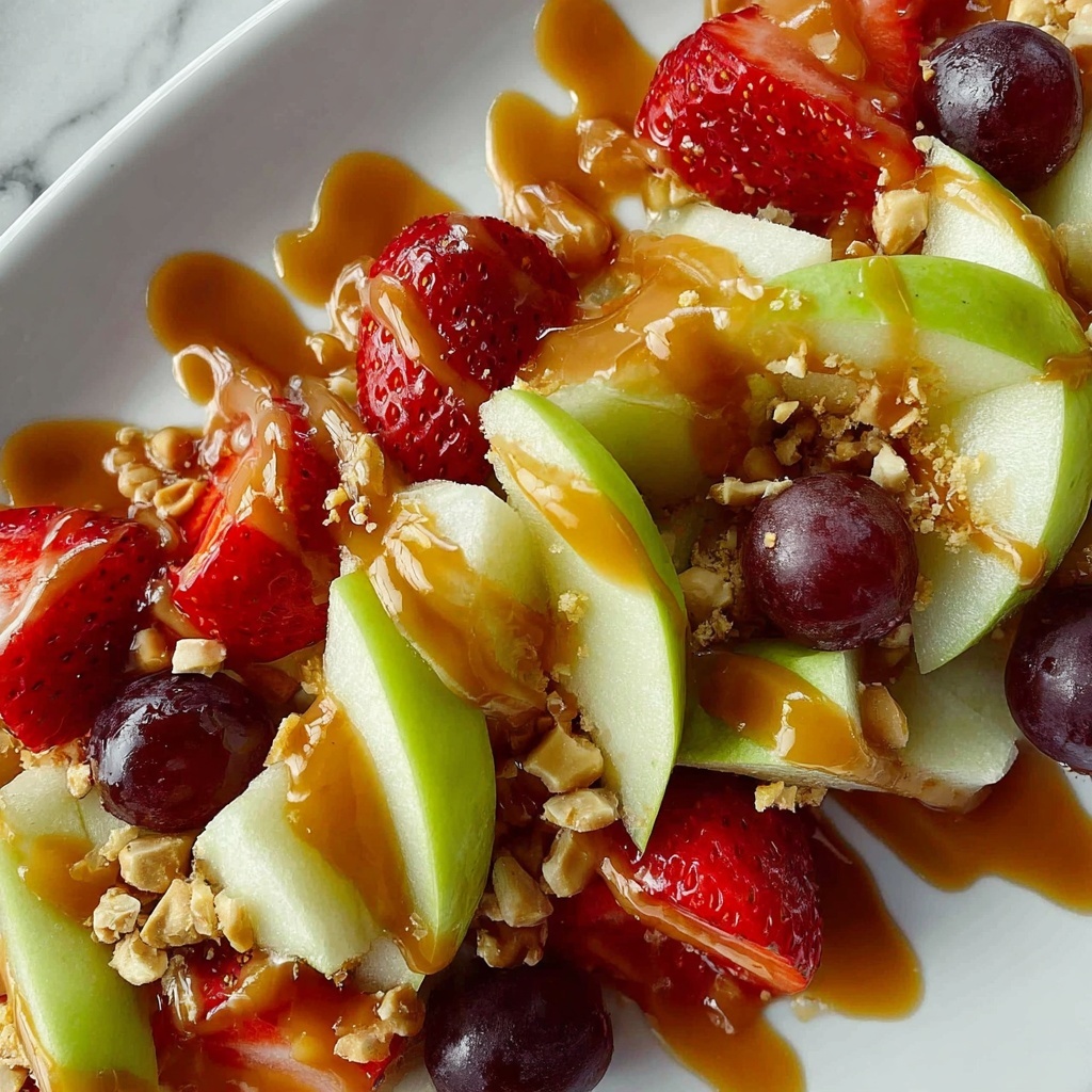 Caramel Crunch Cheesecake Fruit Salad Recipe - Recipe Image