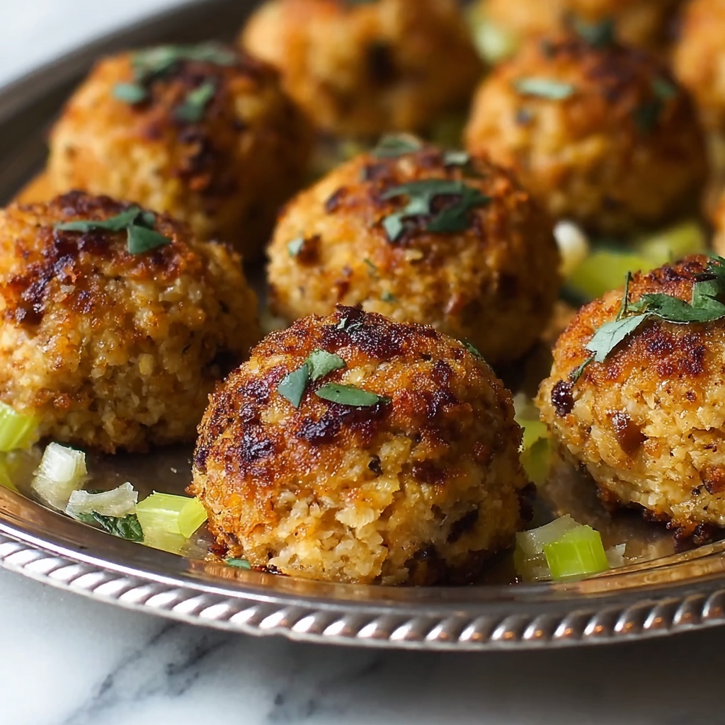 Turkey Stuffing Balls Recipe - Recipe Image